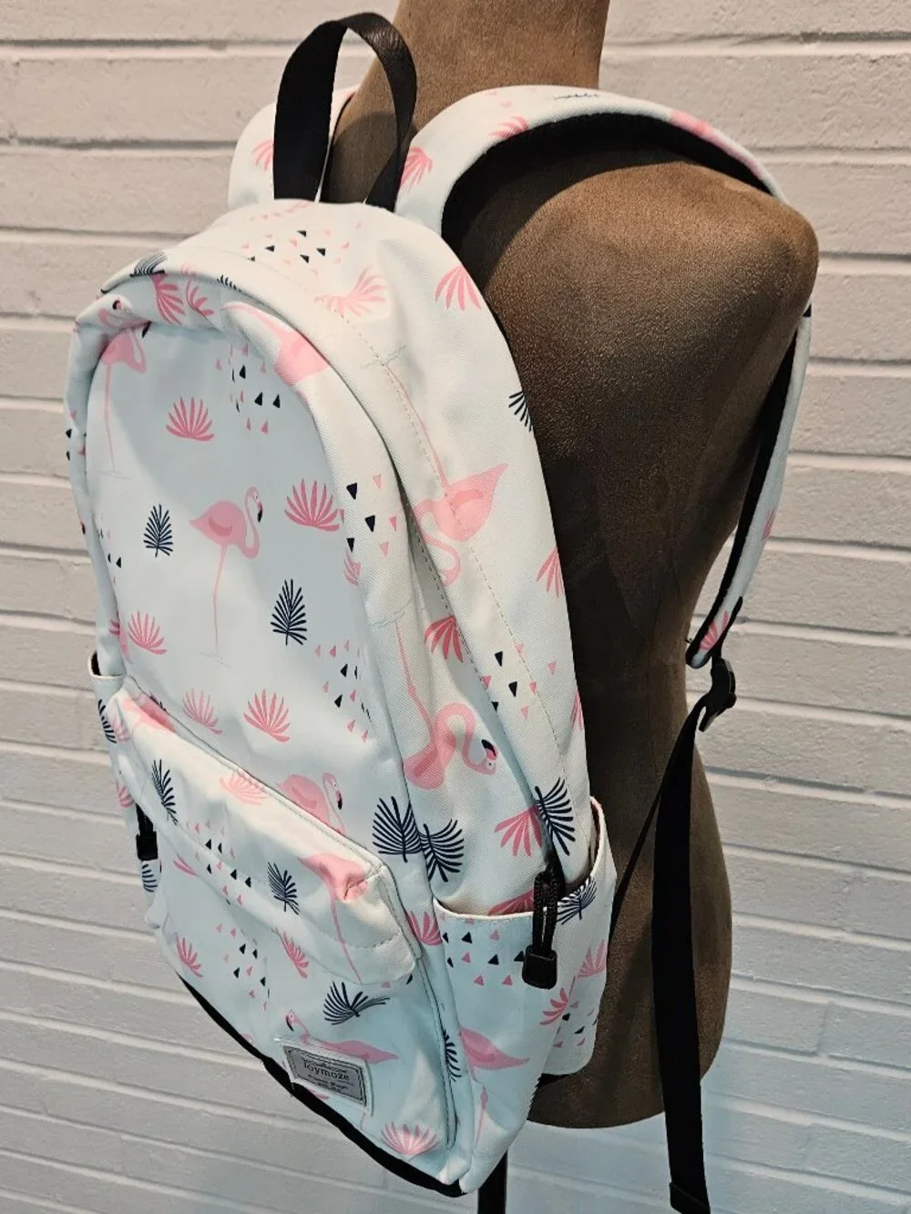 Joymoze Leisure Backpack, Pink Flamingo's